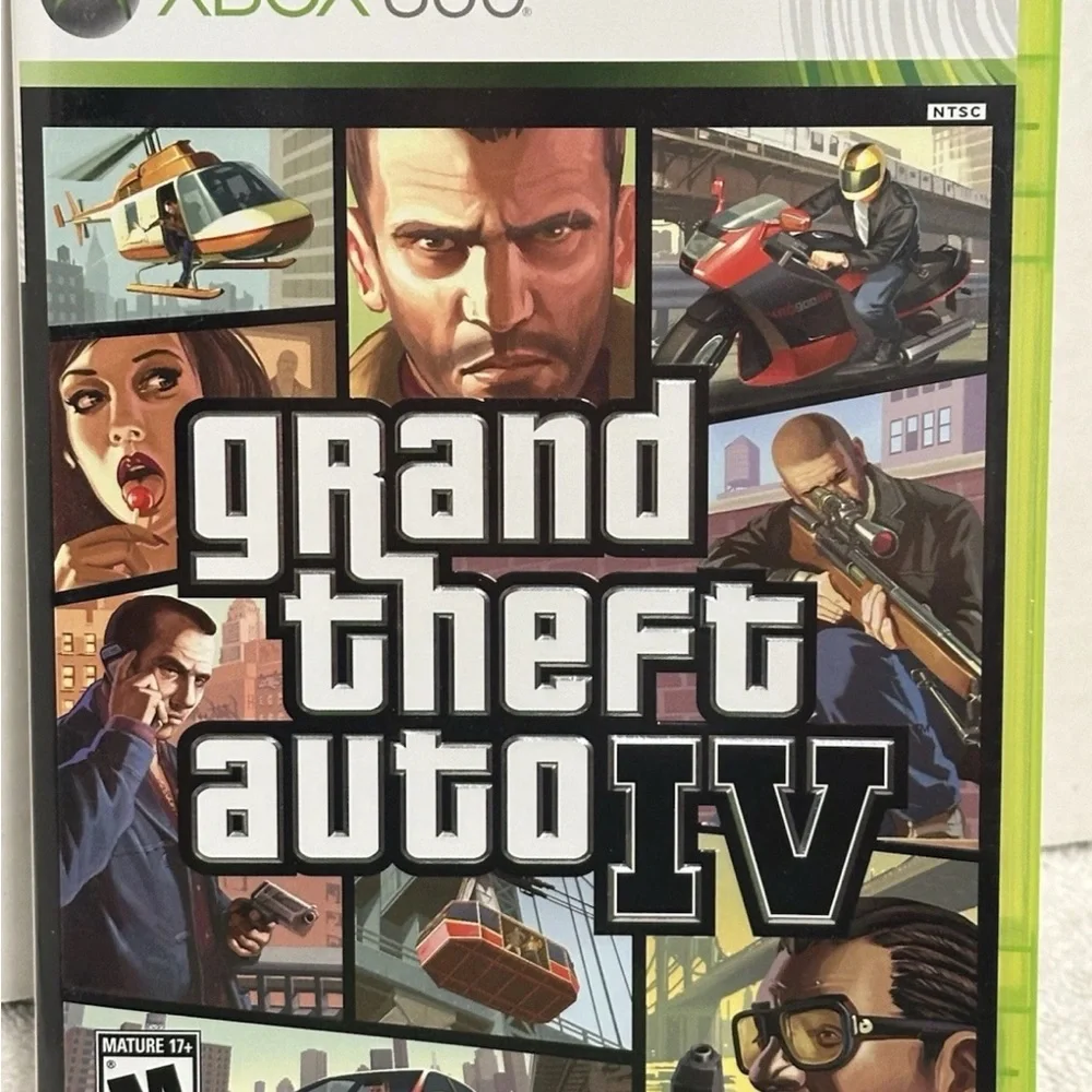Xbox 360 Console Bundle with 6 games - White